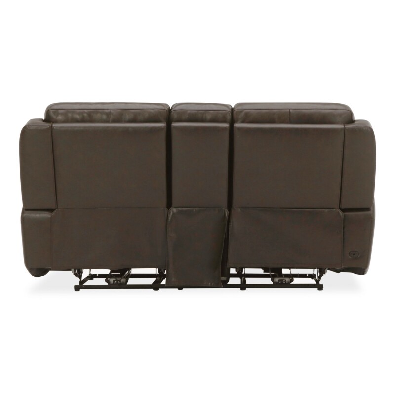 Carrington Loveseat w/Console P3 & ZG - Dark Brown 7006DB23P