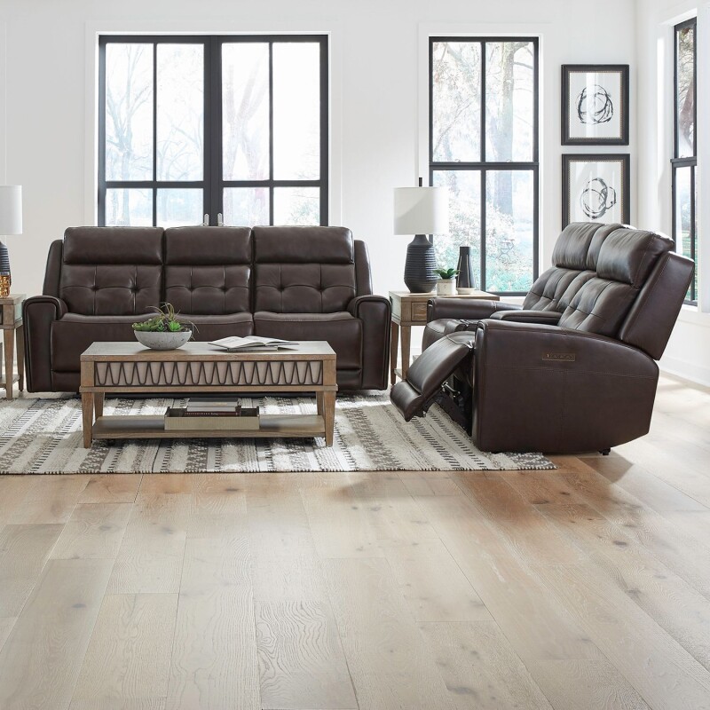 Carrington Sofa & Loveseat 7006DBUPHSOLO