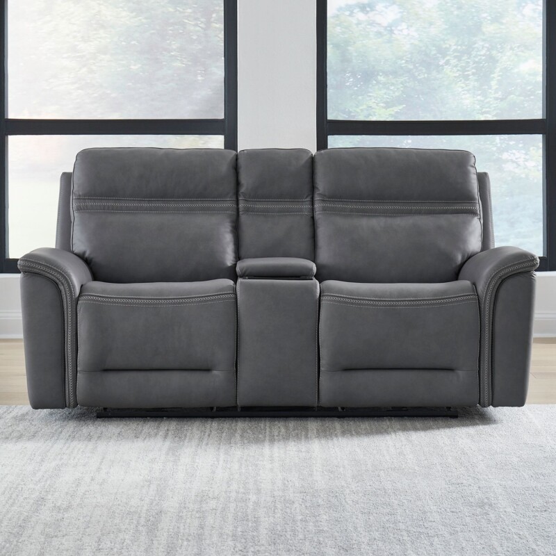 Cooper Loveseat w/Console P3 & ZG - Blue Gray 7007BG23P