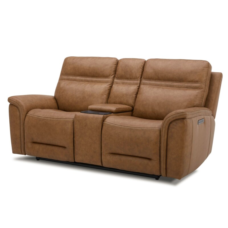 Cooper Loveseat w/Console P3 & ZG - Camel 7007CM23P