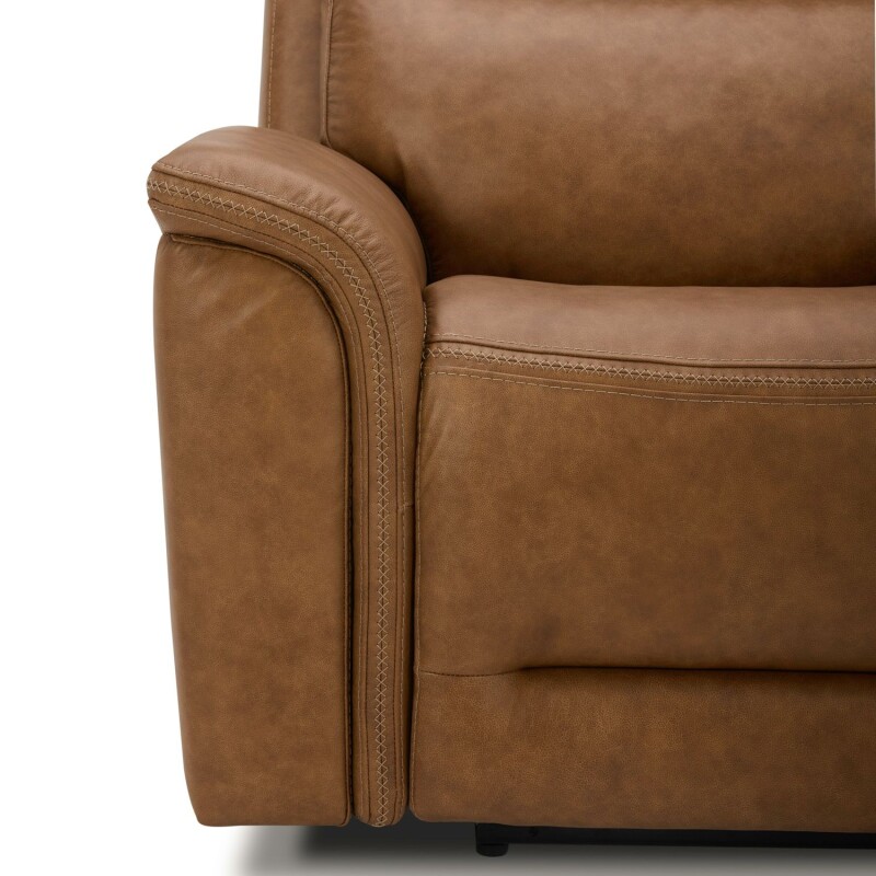 Cooper Loveseat w/Console P3 & ZG - Camel 7007CM23P