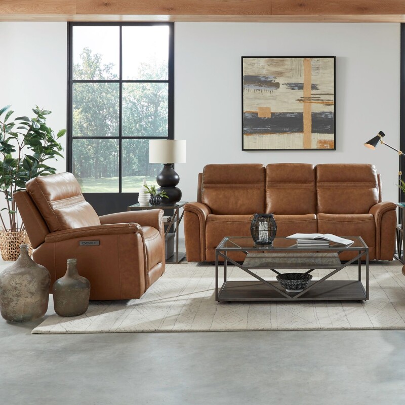 Cooper Sofa & Recliner 7007CMUPHSOREC