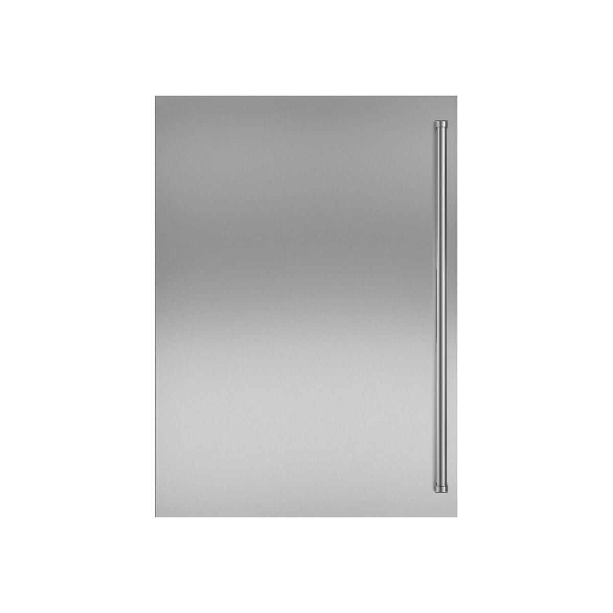 STAINLESS STEEL DUAL FLUSH INSET DOOR PANEL WITH PRO HANDLE 7008843