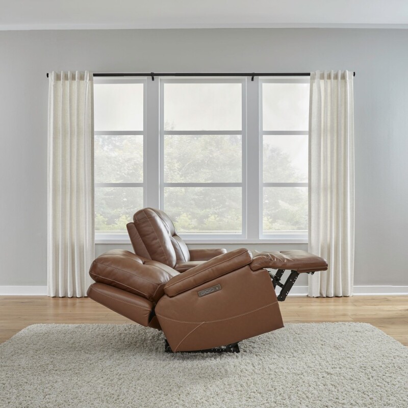 Cameron Loveseat w/Console P3 & ZG - Saddle 7008SD23P
