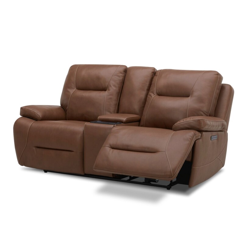 Cameron Loveseat w/Console P3 & ZG - Saddle 7008SD23P