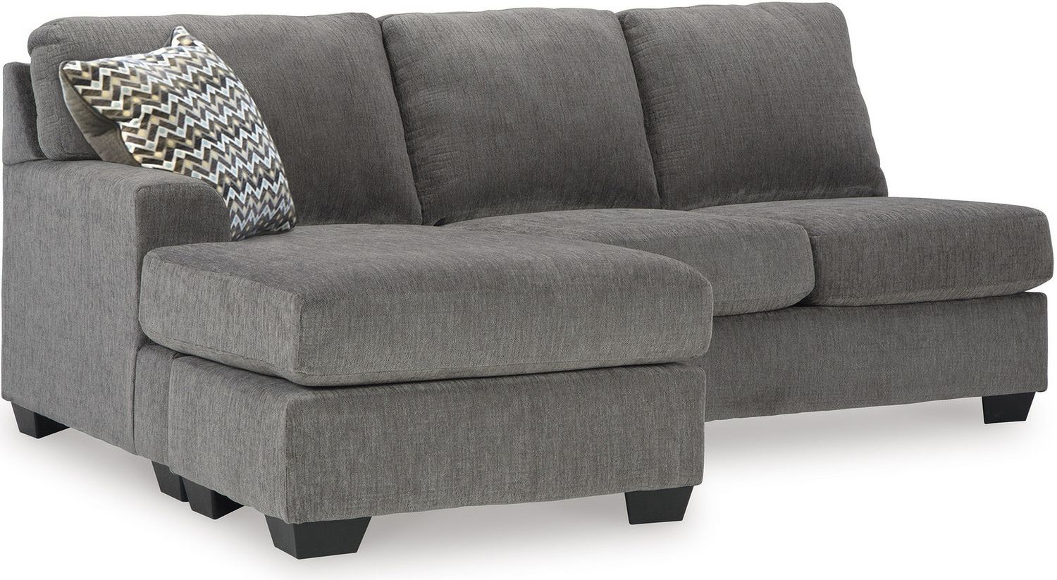 Riverfield 2-Piece Sectional with Chaise In Iron 70097S1