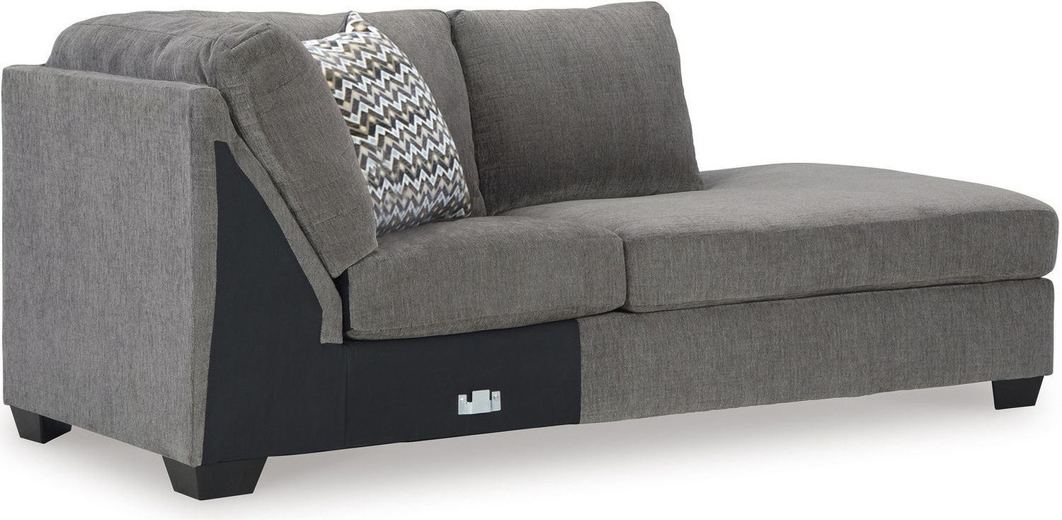 Riverfield 2-Piece Sectional with Chaise In Iron 70097S1