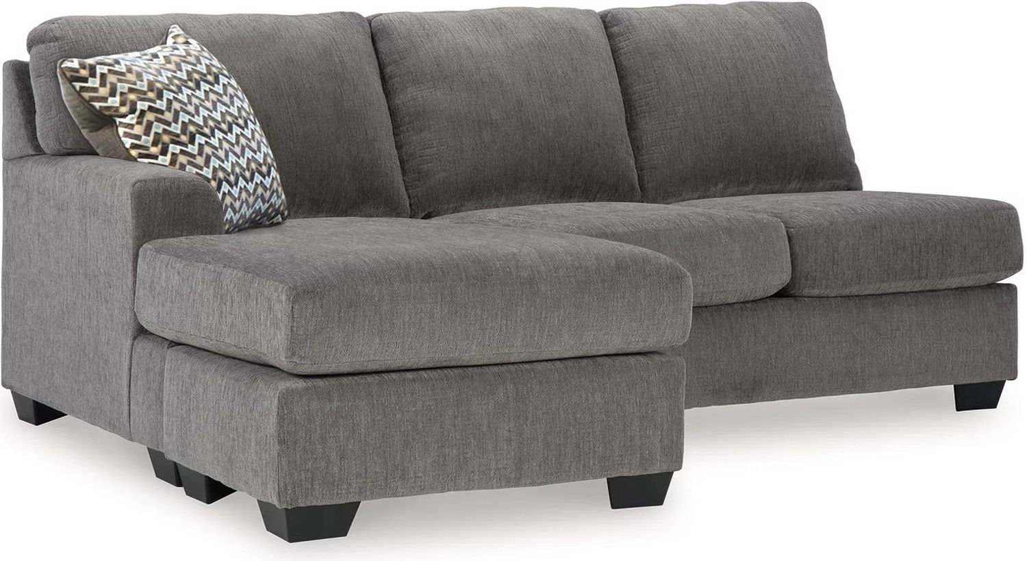Riverfield 2-Piece Sectional with Chaise In Iron 70097S1