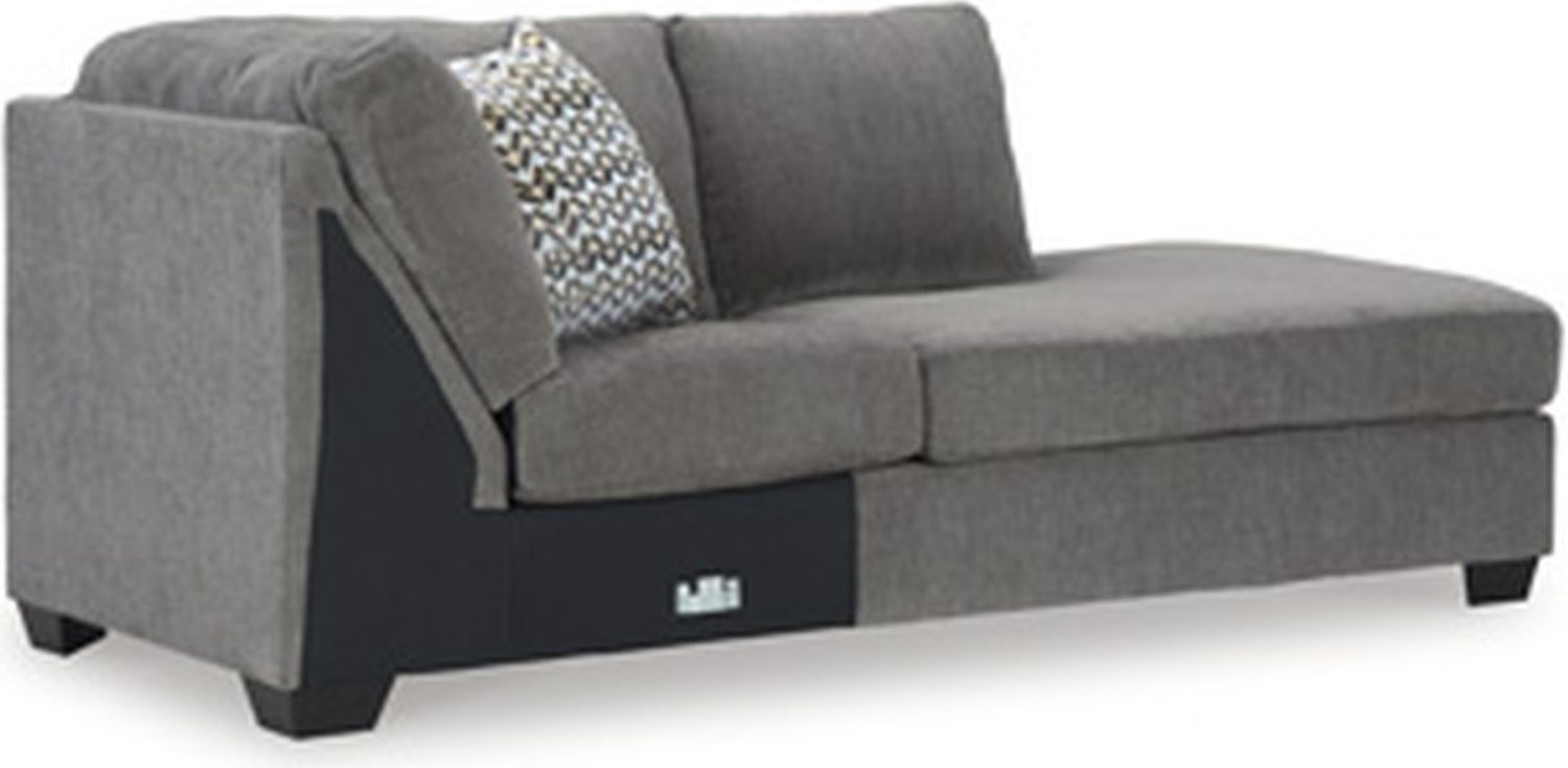 Riverfield 2-Piece Sectional with Chaise In Iron 70097S1