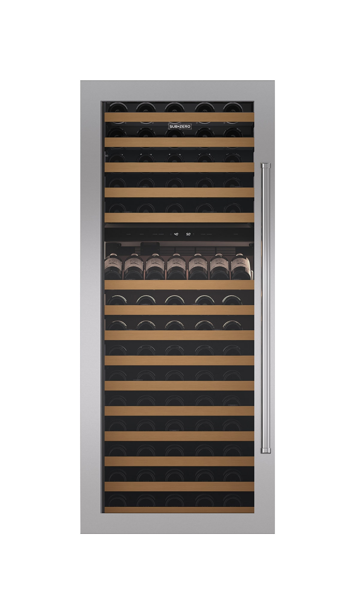 Legacy Stainless Steel Flush Inset Door Panel with Pro Handle 7010268