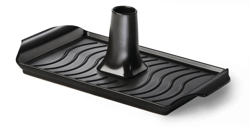 Ceramic Roasting Pan and Beer Can Chicken Roaster Set 70150