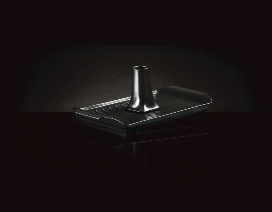 Ceramic Roasting Pan and Beer Can Chicken Roaster Set 70150