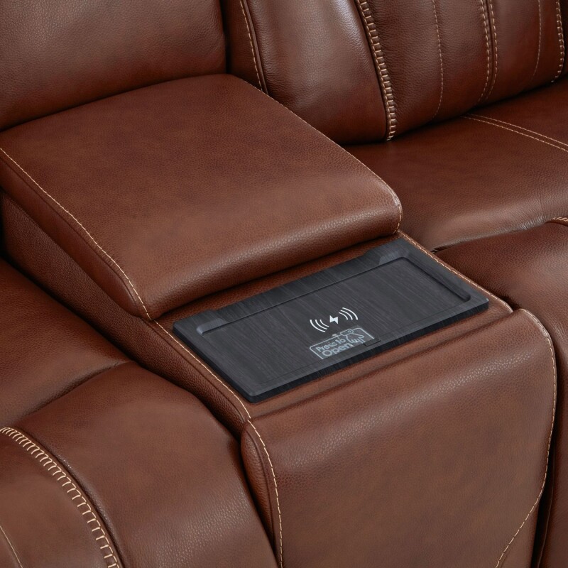 Caswell Loveseat w/ Console P2 & ZG 7020CN22P