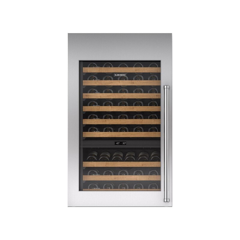 Stainless Steel Tall Wine Storage Door Panel with Pro Handle - Right Hinge 7025352