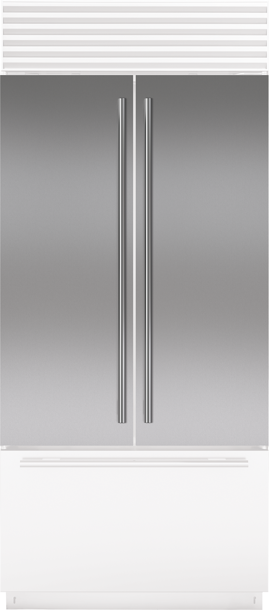 Legacy Stainless Steel Flush Inset Door Panel with Tubular Handle 7029742