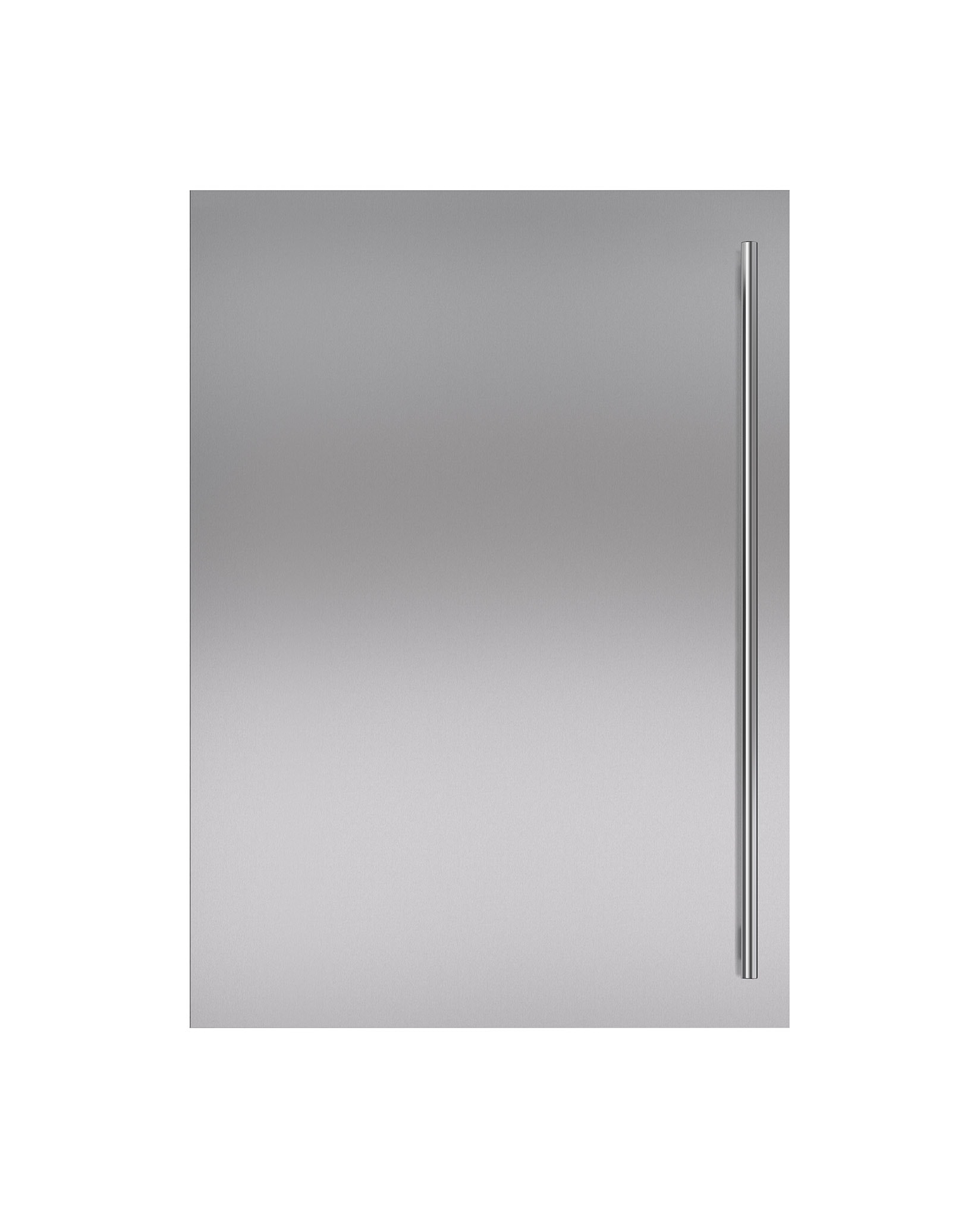 Legacy Stainless Steel Flush Inset Door Panel with Tubular Handle 7030233