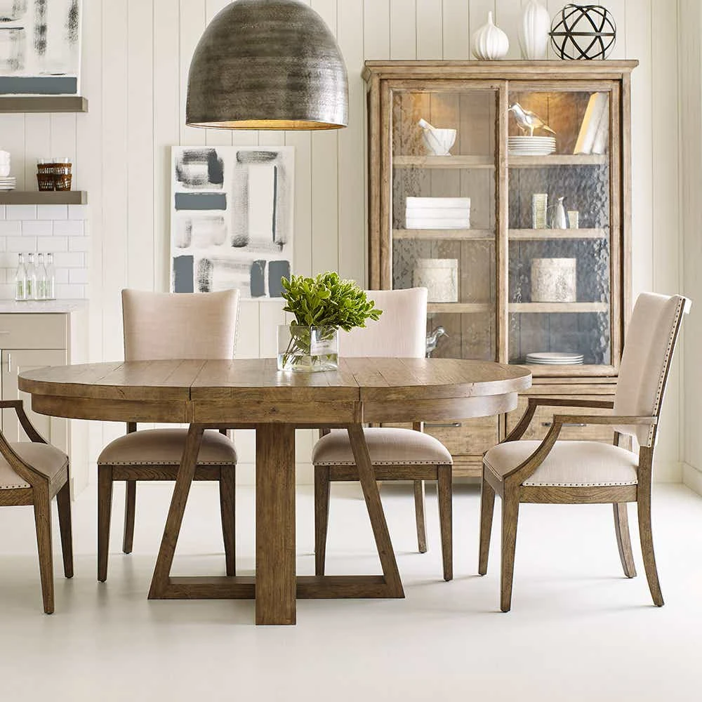 Plank Road Button Dining Table 706701S