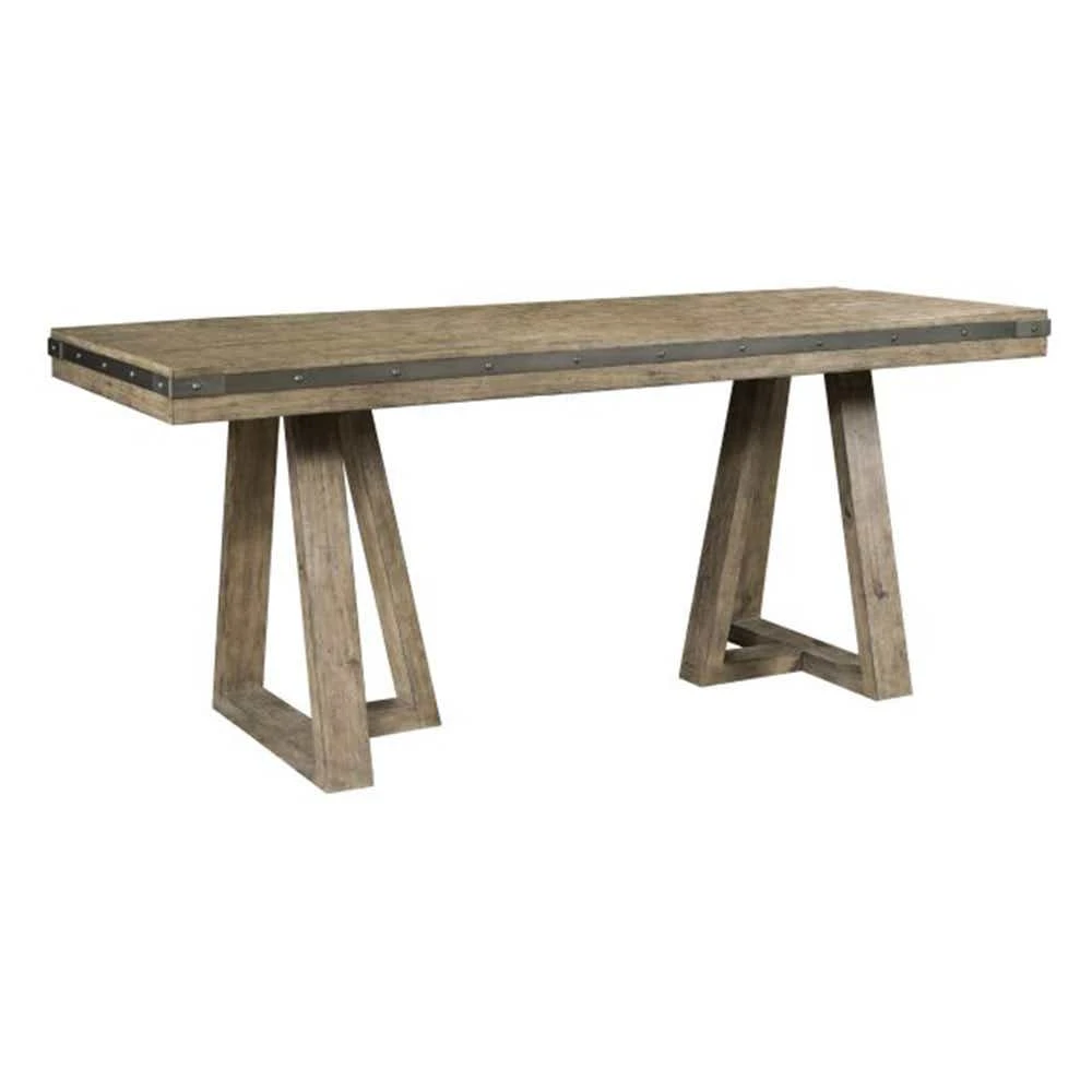 Plank Road Kimler Counter Height Table Stone Finish 706706SP