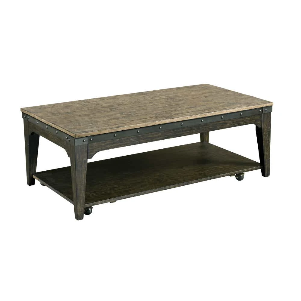 Plank Road Artisans Rectangular Cocktail Table 706910C