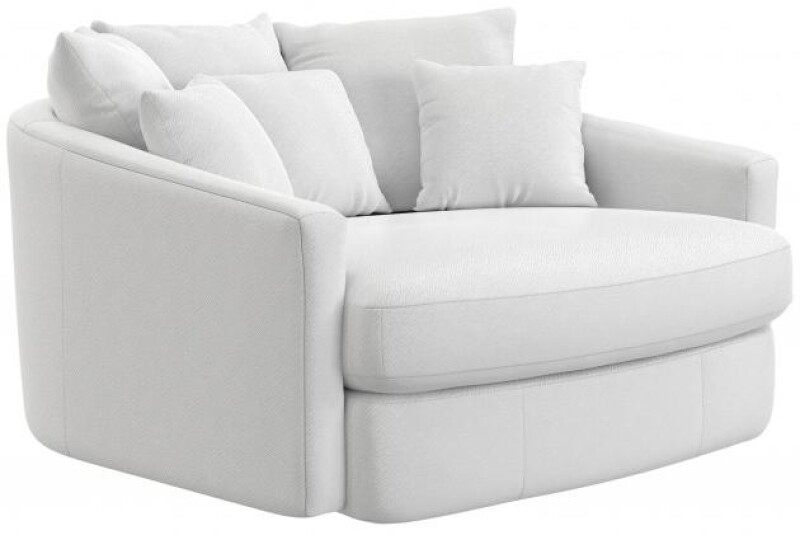 Matty 710 Round Accent Cuddle Chaise 71009