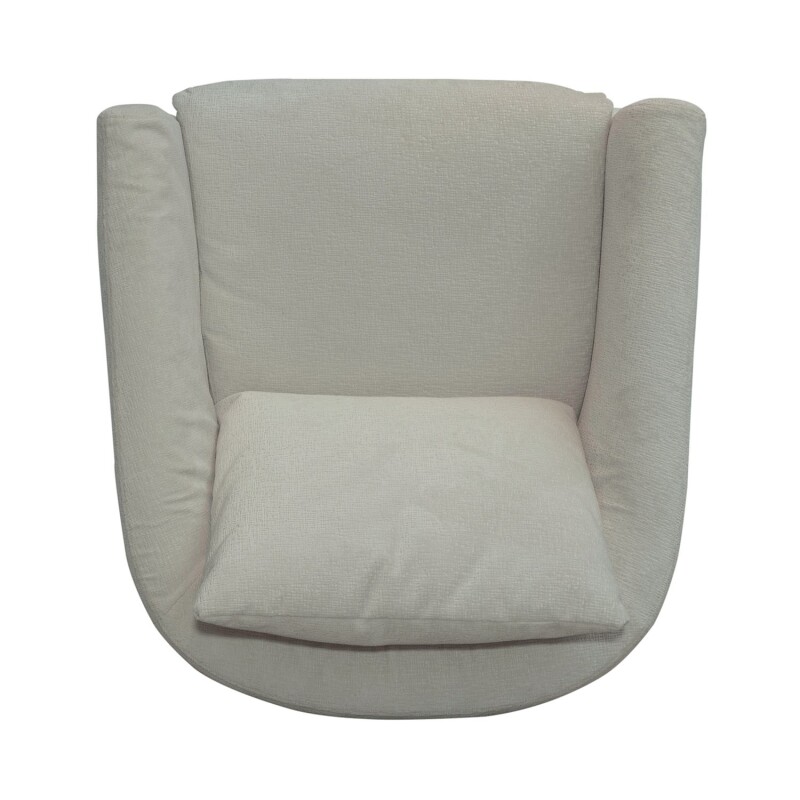 Saxton Uph Swivel Accent Chair - Ivory 712ACH15T