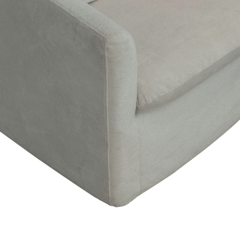 Saxton Uph Swivel Accent Chair - Ivory 712ACH15T