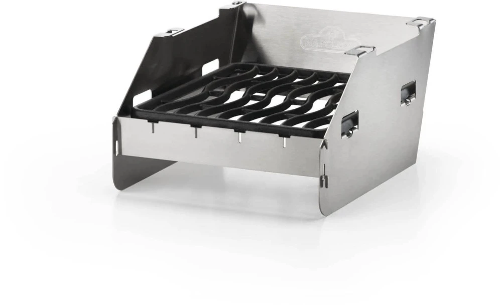 Side Burner Windshield - Small with Skewer Rack 71302