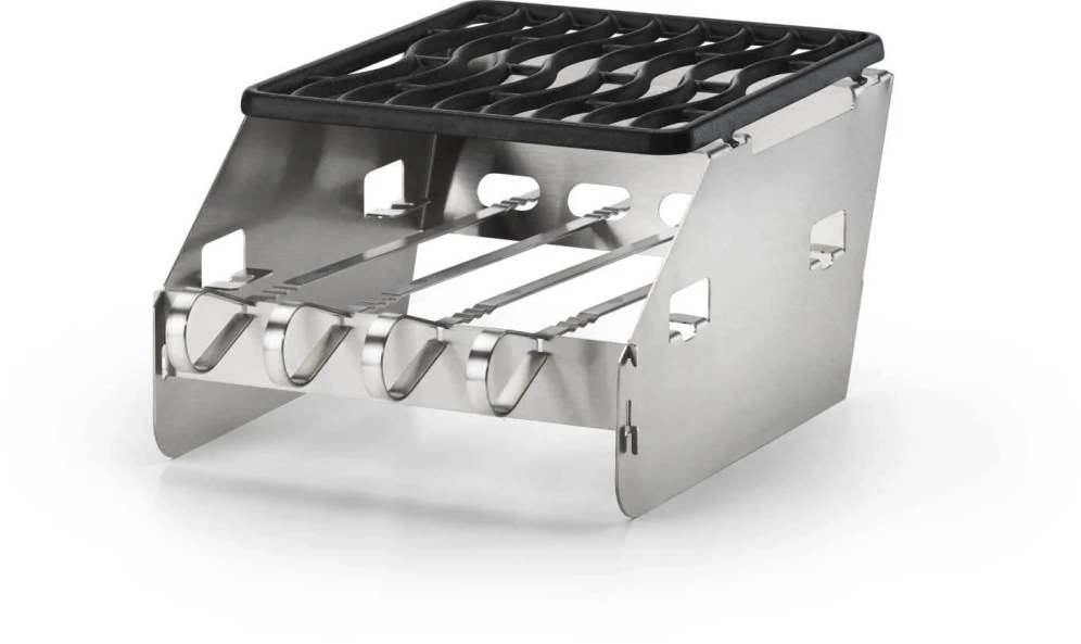 Side Burner Windshield - Small with Skewer Rack 71302