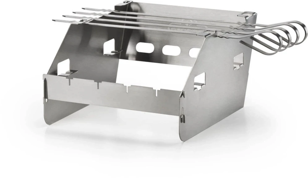 Side Burner Windshield - Small with Skewer Rack 71302