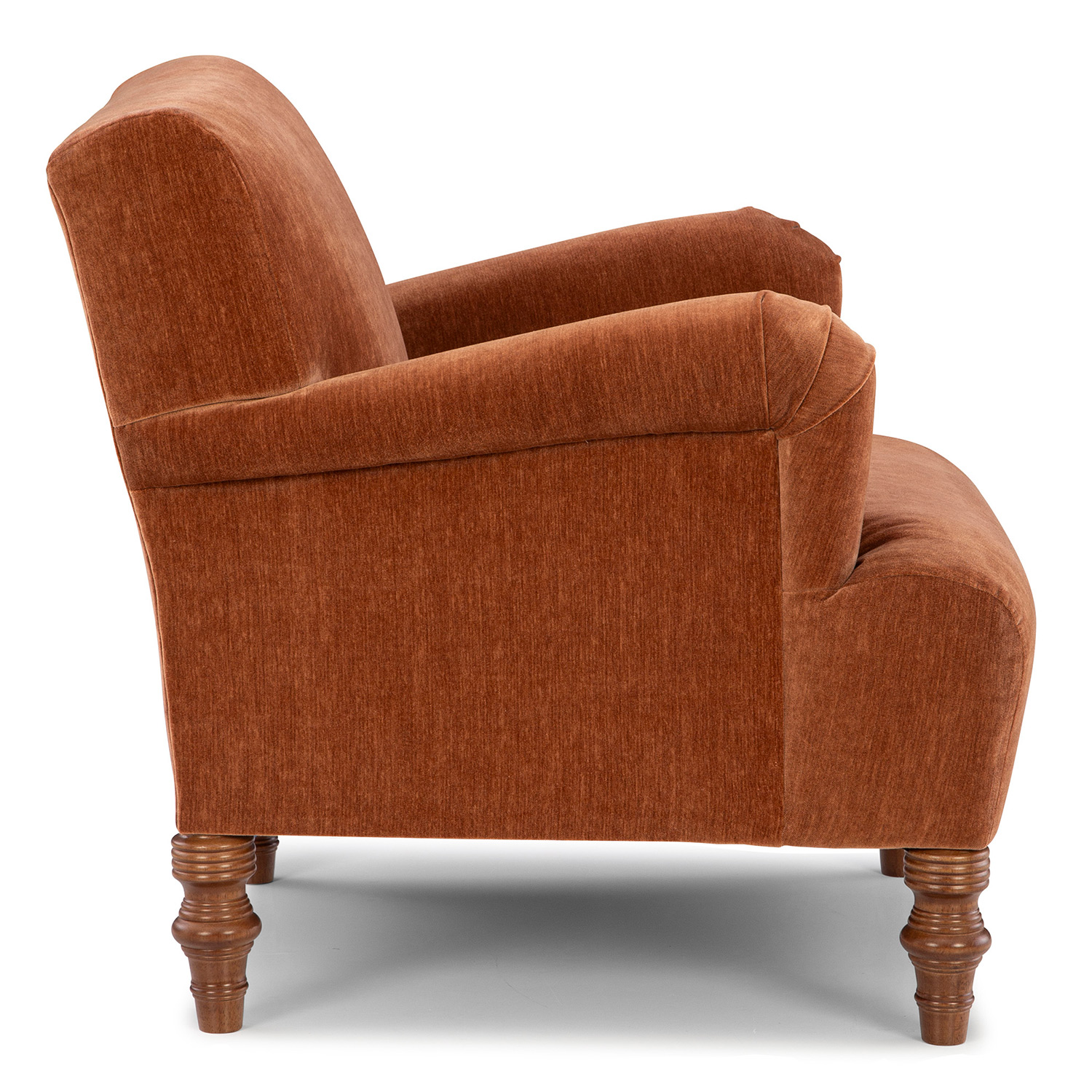 Emerson - Small-scale Accent Chair - Personalized Southern Charm. - Dark Walnut - 7130DW 7130DW