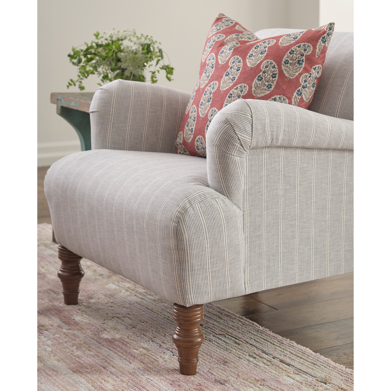 Emerson - Small-scale Accent Chair - Personalized Southern Charm. - Dark Walnut - 7130DW 7130DW