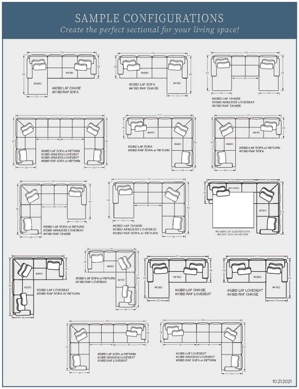 Soft Haven Sectionals - 7174SS-SECT 7174SSSECT