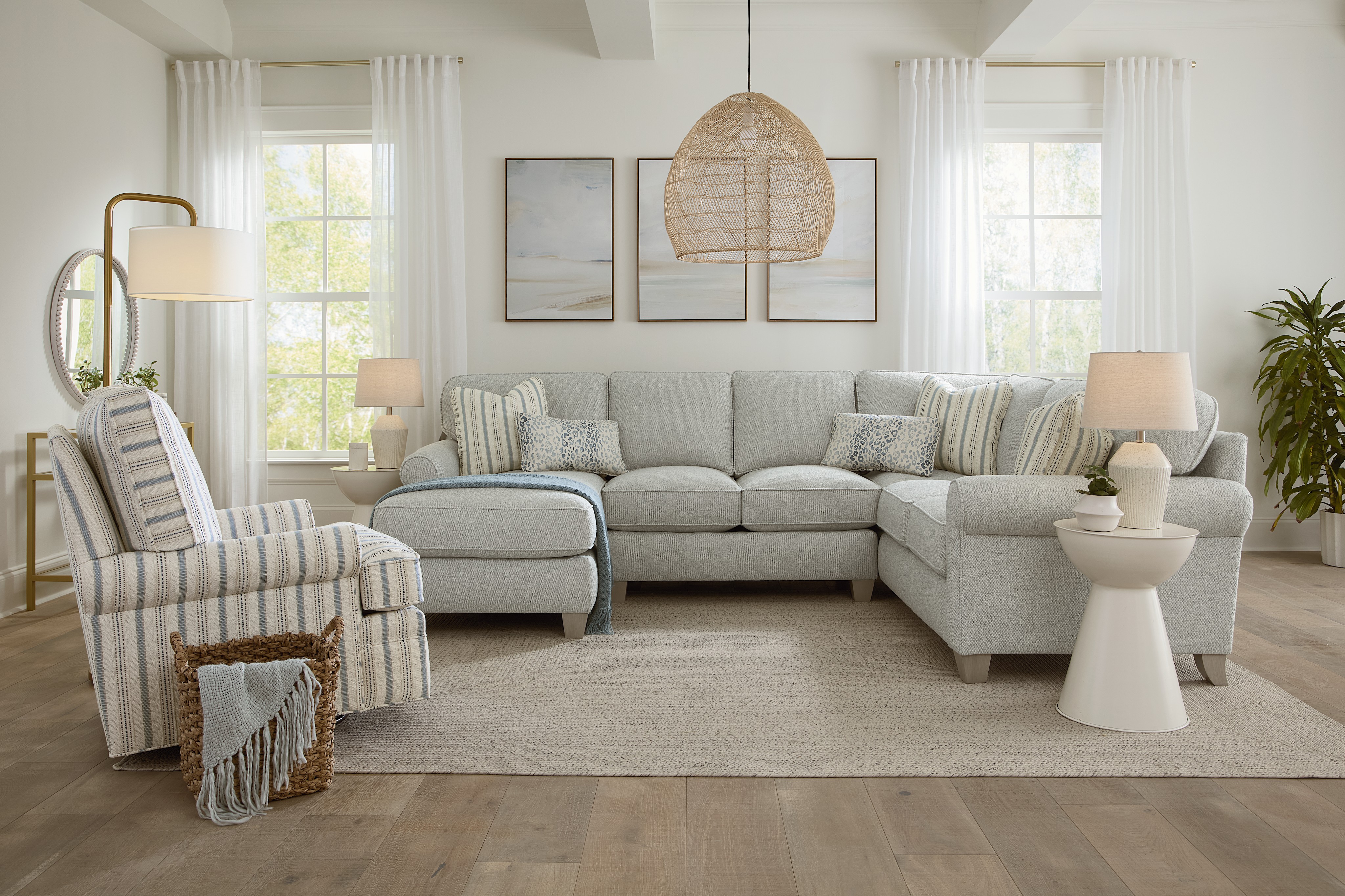 Soft Haven Sectionals - 7174SS-SECT 7174SSSECT