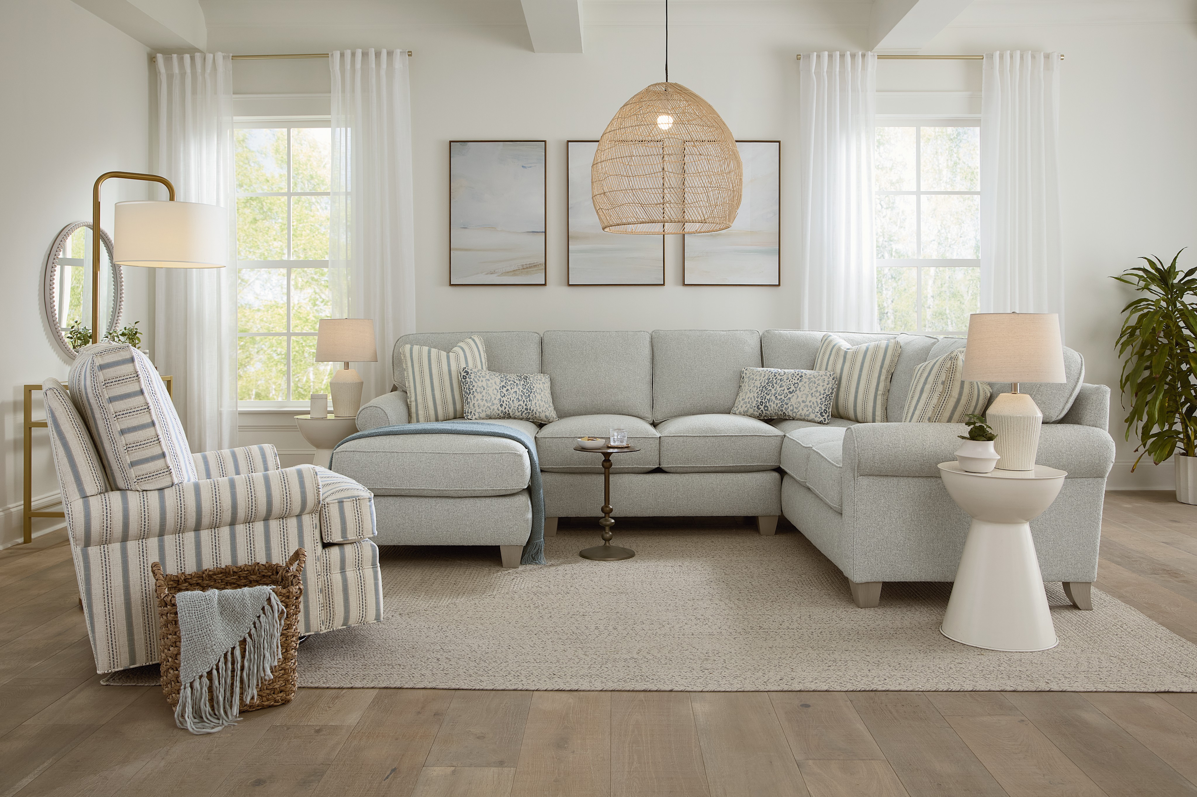 Soft Haven Sectionals - 7174SS-SECT 7174SSSECT