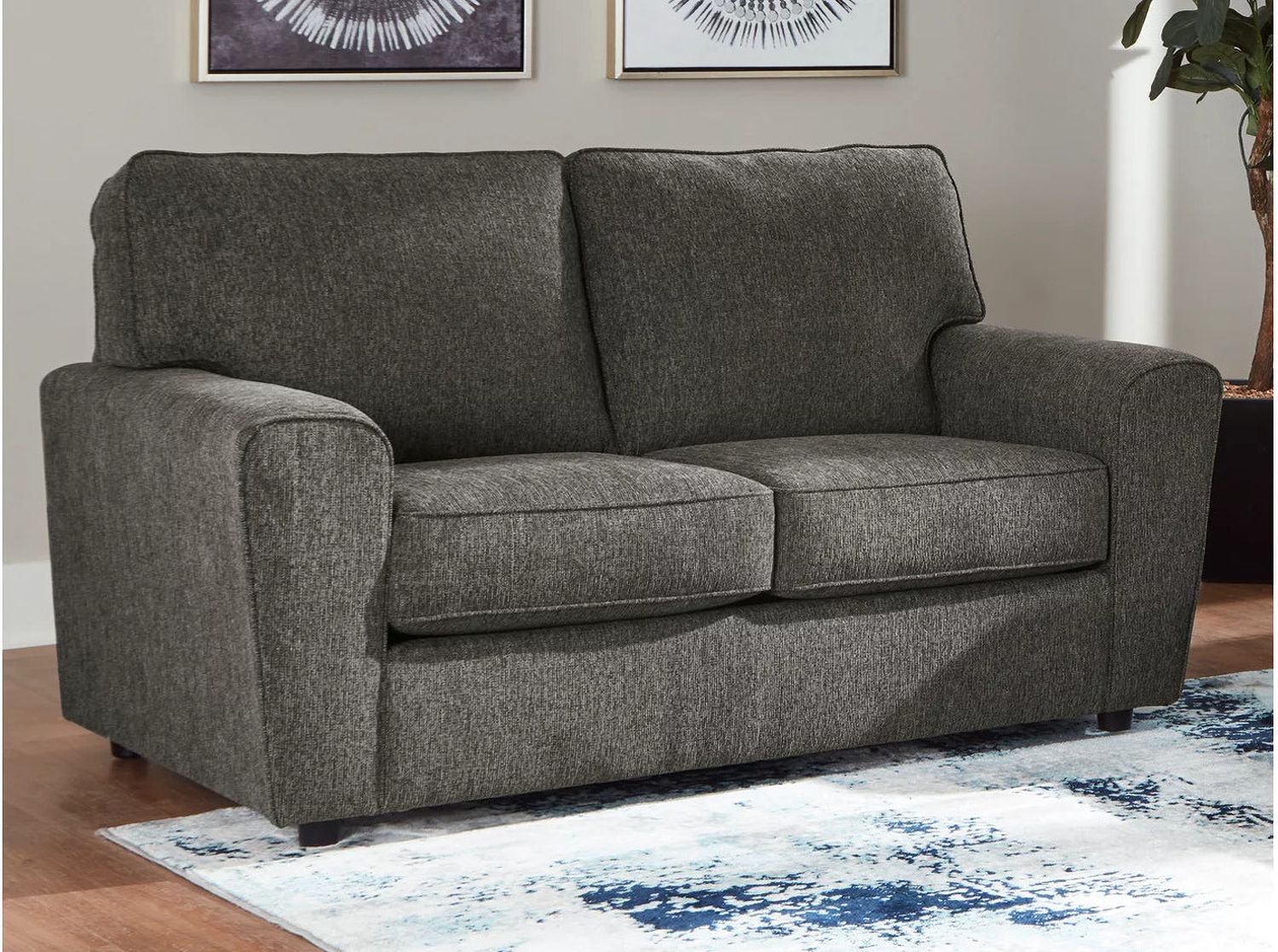 Twin Harbor Loveseat In Granite 7179535