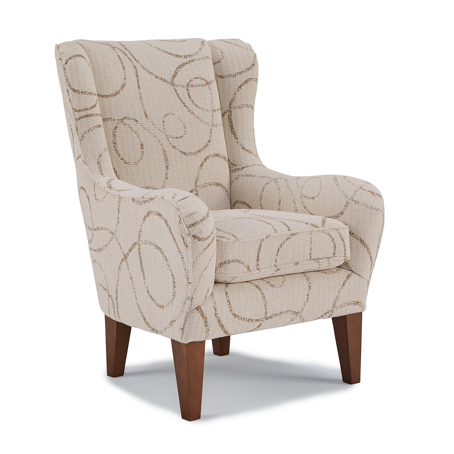Lorette - Wing Back Chair - 7180DW 7180DW