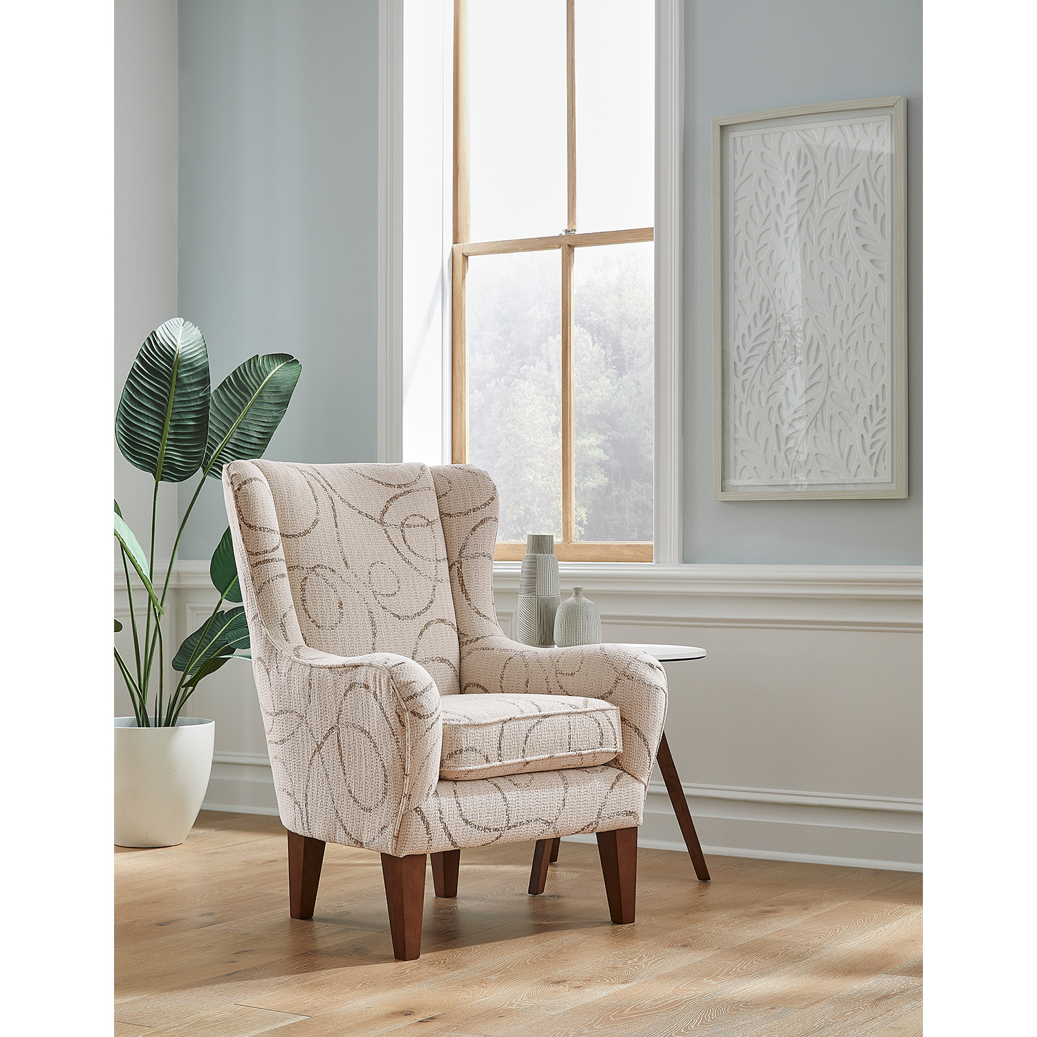 Lorette - Wing Back Chair - 7180DW 7180DW