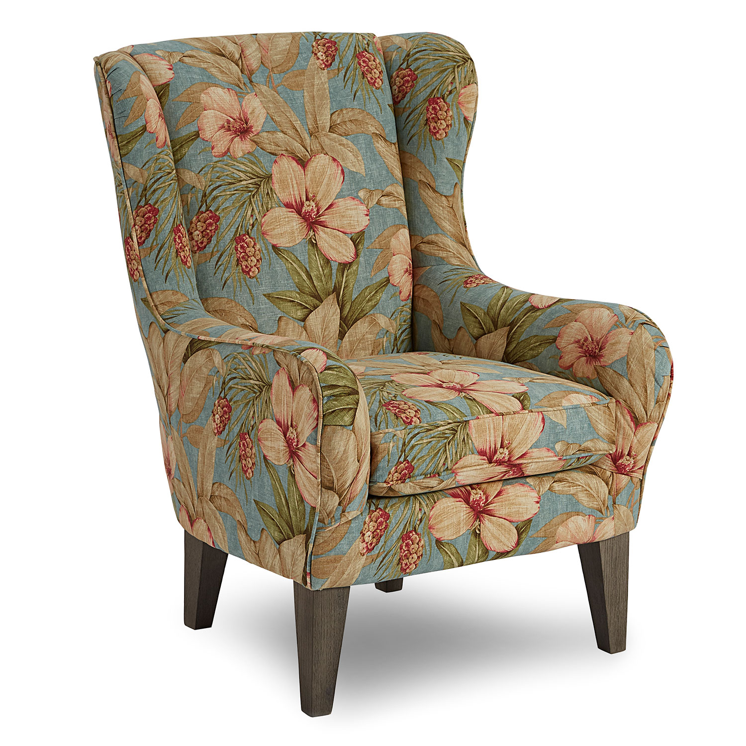 Lorette - Wing Back Chair - 7180R 7180R
