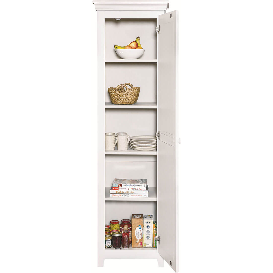 Kitchen & Home Storage 72"H 1 Door Pantry - 72072 72072