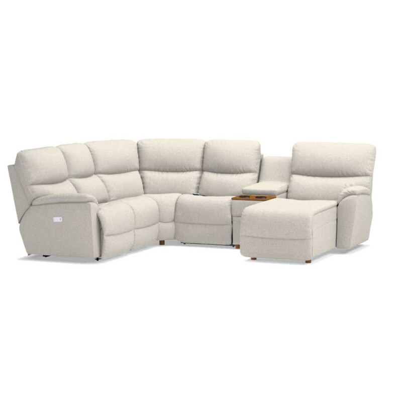 La-Z-Boy Trouper Sectional Brown 724 Picture 1