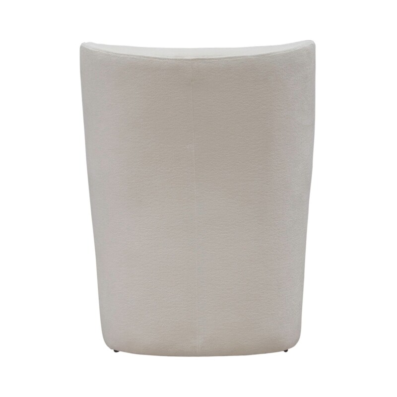 Accent Dining Chair w/ Casters - Ivory 728ADC90IV