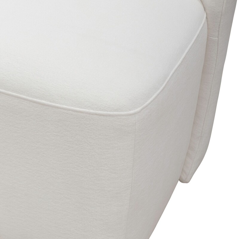 Accent Dining Chair w/ Casters - Ivory 728ADC90IV