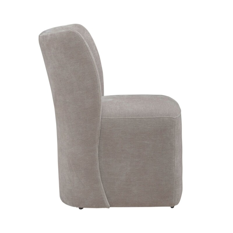 Accent Dining Chair w/ Casters - Truffle 728ADC90TR