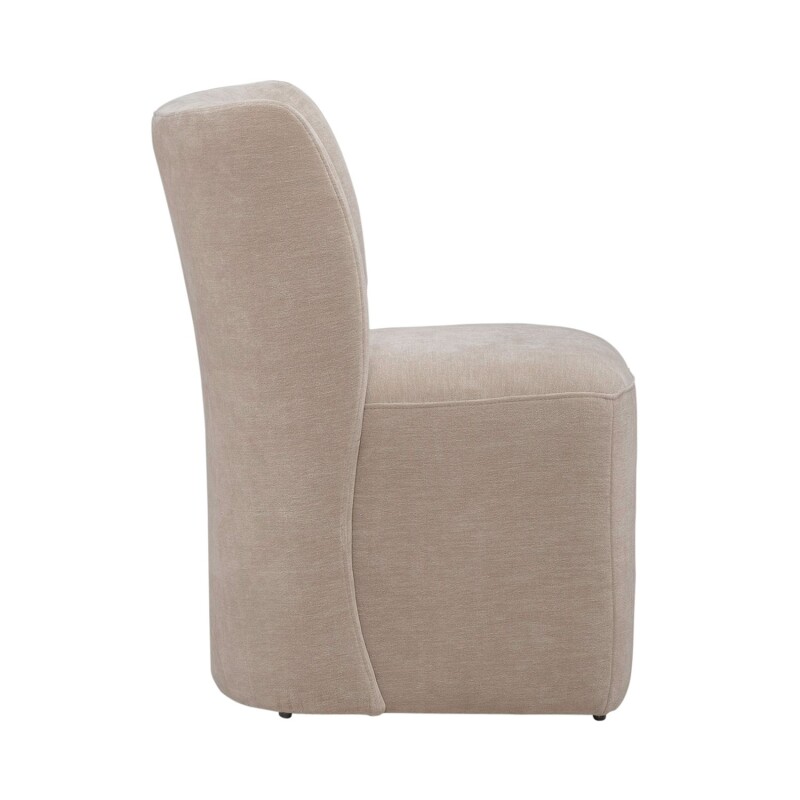 Accent Dining Chair w/ Casters - Wicker 728ADC90WK