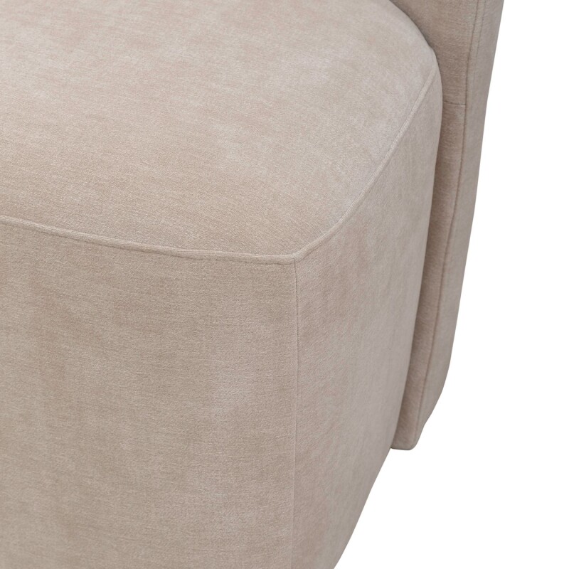 Accent Dining Chair w/ Casters - Wicker 728ADC90WK