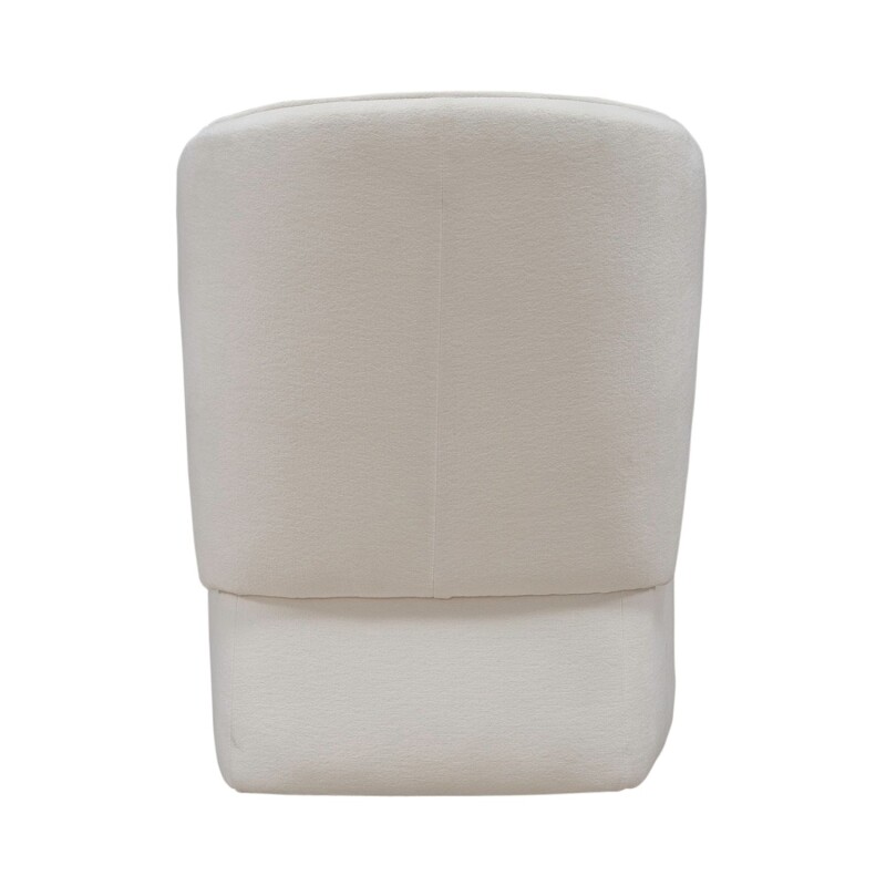 Accent Dining Chair w/ Casters - Ivory 730ADC90IV
