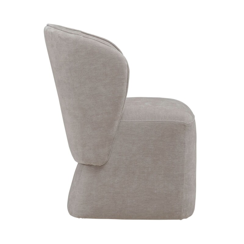 Accent Dining Chair w/ Casters - Truffle 730ADC90TR