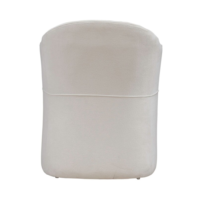 Accent Dining Chair w/ Casters - Ivory 731ADC90IV