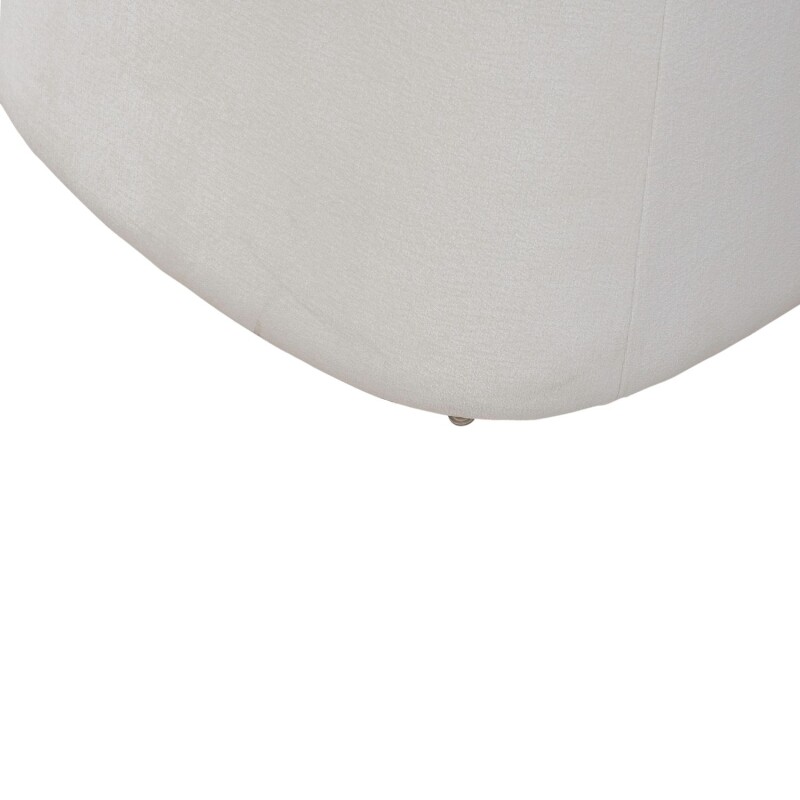 Accent Dining Chair w/ Casters - Ivory 731ADC90IV