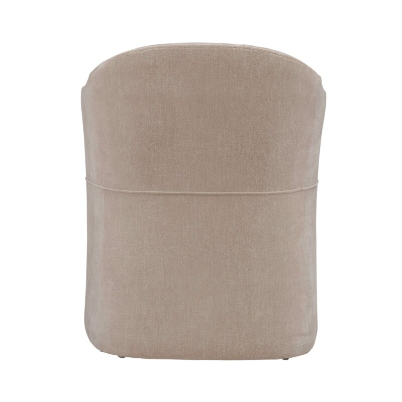 Accent Dining Chair w/ Casters - Wicker 731ADC90WK